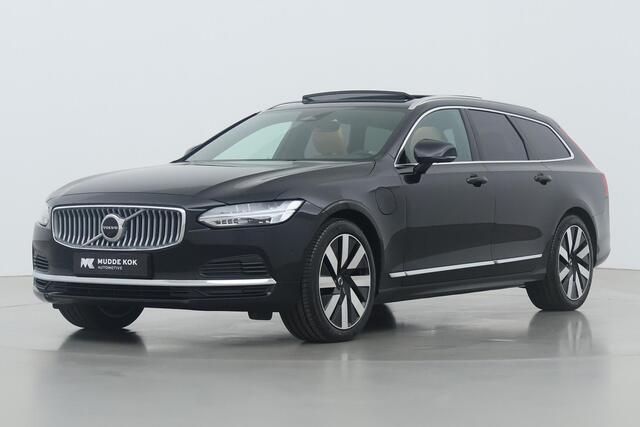 Volvo V90 T8 Plug-in hybrid Ultra Bright | Long Range | Head-Up | Massage+Ventilatie | Panoramadak | 360° Camera | Trekhaak