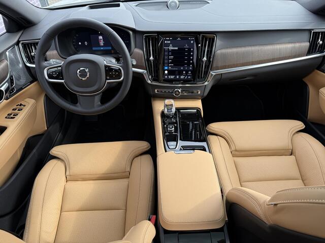 Volvo V90 2.0 T8 Plug-in hybrid AWD Ultra Executive Edition | Bowers & Wilkins | Luchtvering | Alarm | Gelaagd glas | Massage | Stoel koeling + verwarming | VOL