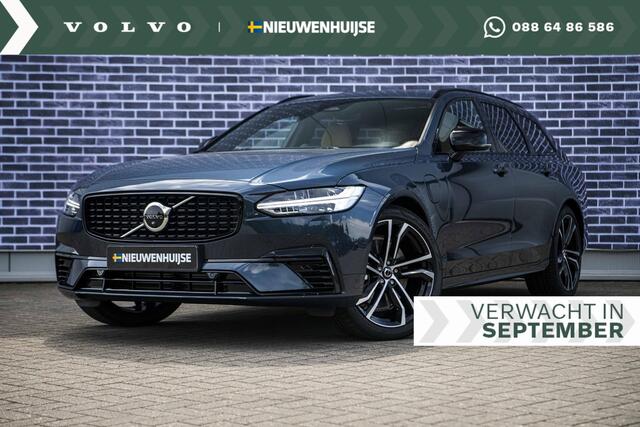 Volvo V90 2.0 T8 Plug-in hybrid AWD Ultra Executive Edition | Bowers & Wilkins | 360 Camera | Stoelventilatie en Massage | Luchtvering | 20" | Full Options |