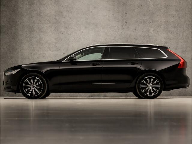 Volvo V90 2.0 T5 Momentum 255Pk Automaat (APPLE CARPLAY, GROOT NAVI, LEDER, CAMERA, ADAPTIVE CRUISE, ELEK SPORTSTOELEN, STOELVERWARMING, GETINT GLAS, NIEUWE APK, NIEUWSTAAT)