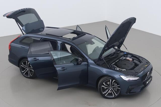 Volvo V90 T6 Plug-in hybrid Ultra Dark | Bowers&Wilkins | Luchtvering Achter | Head-Up | ACC | Panoramadak | 360° Camera