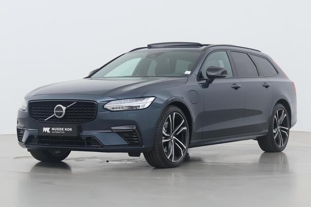 Volvo V90 T6 Plug-in hybrid Ultra Dark | Bowers&Wilkins | Luchtvering Achter | Head-Up | ACC | Panoramadak | 360° Camera