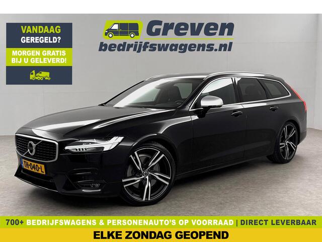 Volvo V90 2.0 T4 R-Design 190PK LED Harman/Kardon Trekhaak Camera Memory Carplay Leder Clima Navi 20"LMV PDC