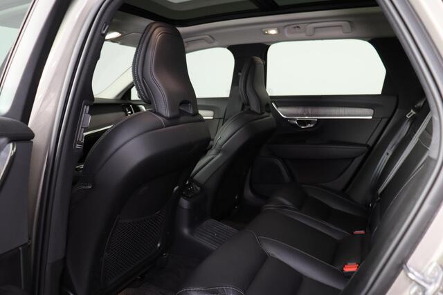 Volvo V90 T6 AWD Recharge Inscription Exclusive - Panorama/schuifdak - IntelliSafe Assist & Surround - Harman/Kardon audio - 360º Camera - Adaptieve LED koplampen - Verwarmde voorstoelen, stuur & achterbank - Head up display - Parkeersensoren voor & achter - Massag
