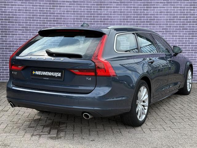 Volvo V90 2.0 T4 Momentum | Nieuw Binnen | Trekhaak | Adaptieve cruise controle | Blis | Memory | Zitting verlengers | Leder | Standkachel | Stuur + Stoel verwarming |