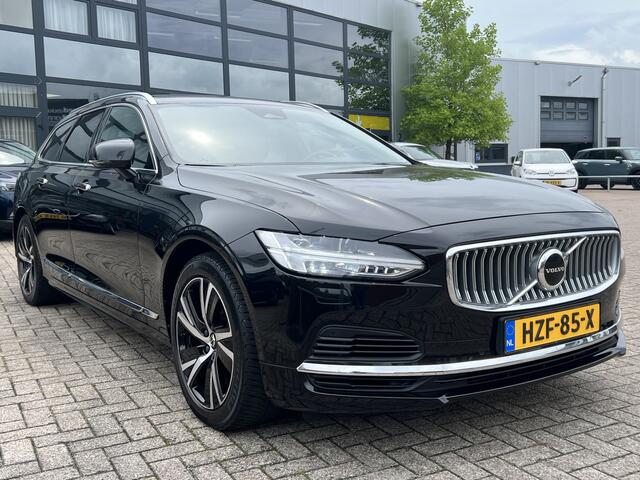 Volvo V90 2.0 T6 Recharge AWD Inscription 340 pk Navi Camera Trekhaak Pilot Assist Blis Elek Stoelen Leder Stoelverwarming 18 Inch Keyless DAB Eigenaar Plug-in Hybride
