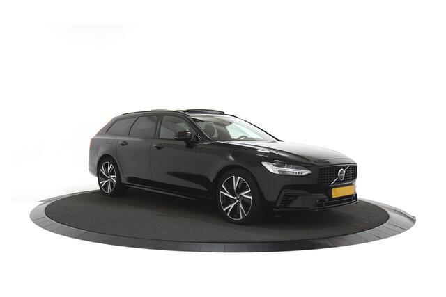Volvo V90 2.0 T8 AWD R-Design | Luchtvering | Panoramadak | 360 Camera | Power Seats | Head Up Display | Trekhaak | Full LED |