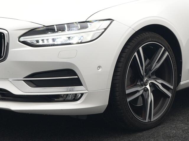 Volvo V90 T5 Inscription 255pk Automaat | Panodak | Trekhaak af Fabriek | Adaptive Cruise | Luxe Lederen Comfortzetels Massage & Memory | Head Up | Bowers & Wilkins | 360 Camera | BLIS | 20"L.M |