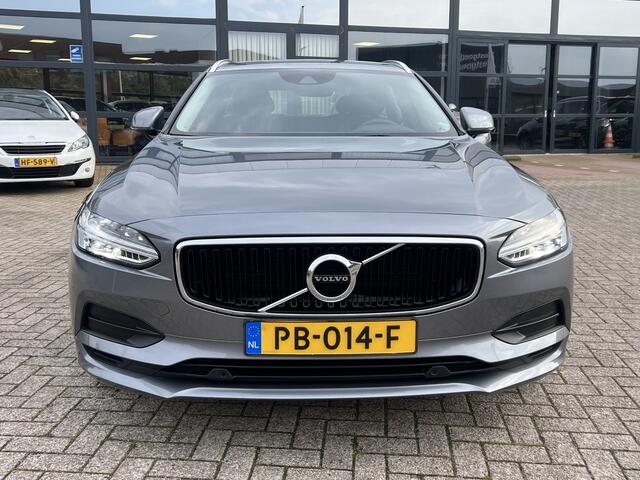 Volvo V90 2.0 D4 190 pk Momentum Trekhaak Leer Navi Stoelverwarming Carplay Android Adaptieve Cruise Pilot Assist Led Koplampen Blis NL Auto Euro 6 Diesel