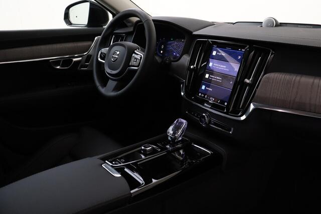 Volvo V90 T6 PLUG-IN HYBRID AWD ULTIMATE DARK *FULL OPTIONS!* -PANO.DAK|BOWERS&WILKINS|GEVENT.LEDER+MASSAGE|LUCHTVERING|360°CAM|20"
