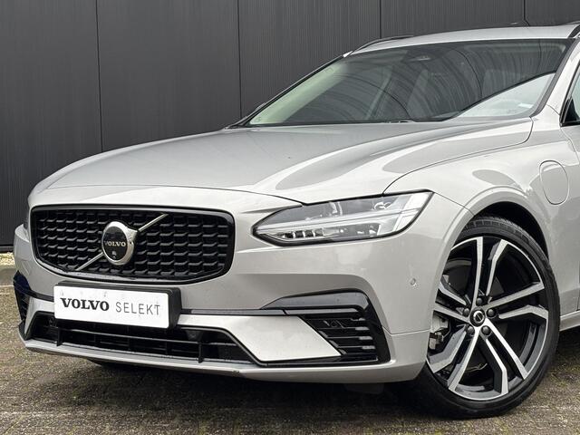Volvo V90 T6 AWD Recharge Plus Dark / Panoramisch Dak / Luchtvering / 20" / 360 camera / Alarm