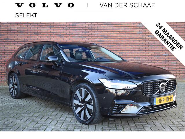 Volvo V90 T8 455PK Plug-in hybrid AWD Ultra Dark | 360 Camera | Trekhaak | All-Season | Gelamineerd Glas |