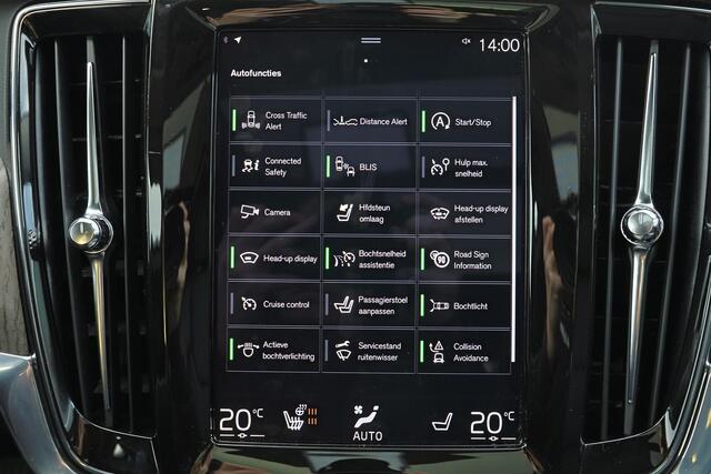 Volvo V90 B4 Inscription - Panorama/schuifdak - IntelliSafe Assist & Surround - 360º Camera - Harman/Kardon audio - Adaptieve LED koplampen - Verwarmde voorstoelen, stuur & achterbank - Parkeersensoren voor & achter - Elektr. bedienb. voorstoelen met geheugen - Hea