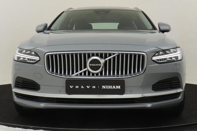 Volvo V90 T6 PLUG-IN HYBRID AWD ULTRA BRIGHT -PANO.DAK|HARMAN/KARDON|GEVENT.LEDER+MASSAGE|360°CAM|TREKHAAK|HEAD-UP DISP.