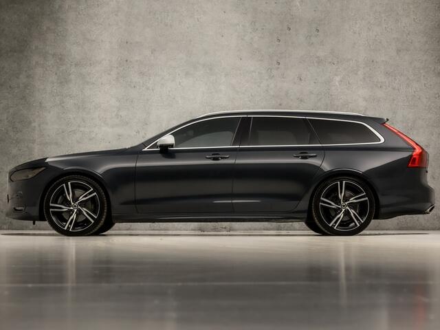 Volvo V90 2.0 T4 R-Design 191Pk Automaat (PANORAMADAK, APPLE CARPLAY, HEAD-UP DISPLAY, LEDER/ALCANTARA, CAMERA, ADAPTIVE CRUISE, ZWART HEMEL, STOELVERWARMING, NIEUWSTAAT)