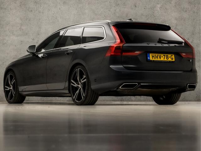 Volvo V90 2.0 T4 R-Design 191Pk Automaat (PANORAMADAK, APPLE CARPLAY, HEAD-UP DISPLAY, LEDER/ALCANTARA, CAMERA, ADAPTIVE CRUISE, ZWART HEMEL, STOELVERWARMING, NIEUWSTAAT)
