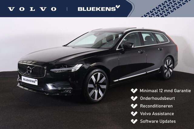 Volvo V90 T5 Inscription - Intellisafe Assist & Surround - Panoramadak - Parkeerverwarming - Head-up display - Geventileerd Nappa leder - Massage voorstoelen - Achteruitrijcamera - DAB - Full LED koplampen - 19' wielen - Park Assist Pilot