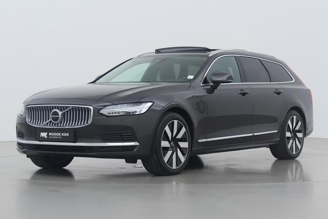 Volvo V90 T6 Plug-in hybrid Ultra Bright | Head-Up | 360° Camera | ACC | harman/kardon | Stoel+Stuurverwarming | Panoramadak