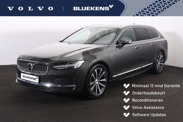 Volvo V90 T6 AWD Inscription - IntelliSafe Assist & Surround - Harman/Kardon audio - Adaptieve LED koplampen - Parkeercamera achter - Verwarmde voorstoelen, stuur & achterbank - Parkeersensoren voor & achter - Elektr. bedienb. voorstoelen met geheugen - Standkachel