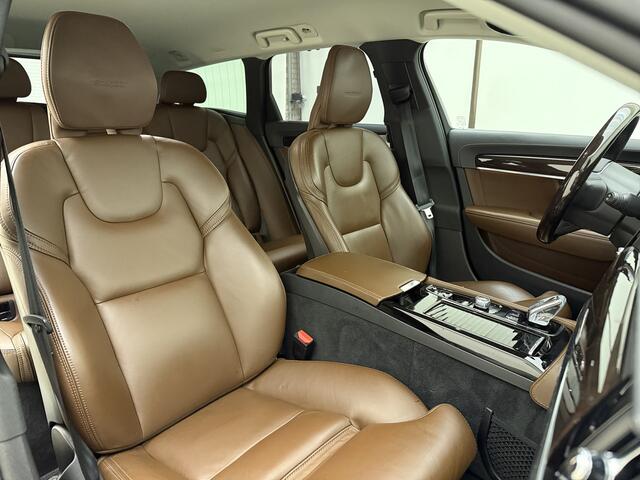 Volvo V90 T8 390pk AWD Inscription / Luchtvering / Bowers&Wilkins Audio / Dubbel glas / 360 Camera / El. Trekhaak / DAB / El. Stoelen / Keyless / Adapt. Cruise / BLIS / Leder