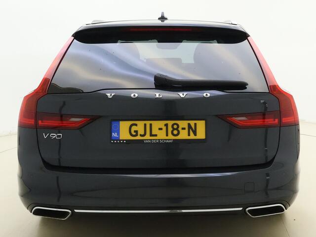 Volvo V90 T8 390pk AWD Inscription / Luchtvering / Bowers&Wilkins Audio / Dubbel glas / 360 Camera / El. Trekhaak / DAB / El. Stoelen / Keyless / Adapt. Cruise / BLIS / Leder