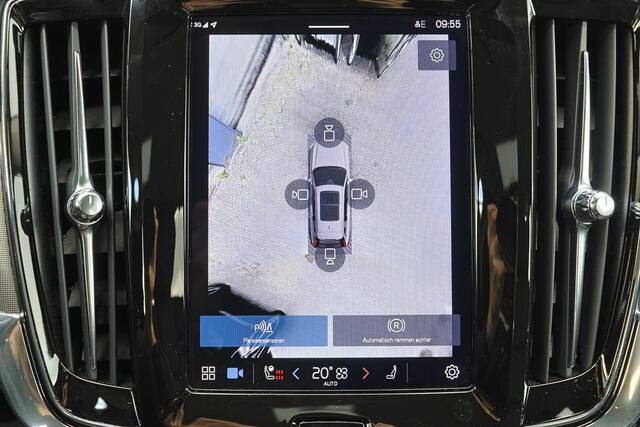 Volvo V90 T6 Recharge AWD Plus Dark - IntelliSafe Assist & Surround - 360º Camera - Harman/Kardon audio - Adaptieve LED koplampen - Verwarmde voorstoelen, stuur & achterbank - Parkeersensoren voor & achter - Elektr. bedienb. voorstoelen met geheugen - Extra getint 