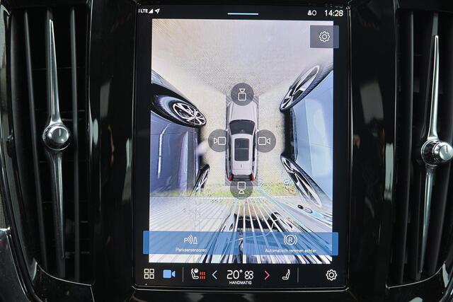 Volvo V90 T6 Recharge AWD Plus Bright - IntelliSafe Assist & Surround - 360º Camera - Harman/Kardon audio - Adaptieve LED koplampen - Verwarmde voorstoelen & stuur - Parkeersensoren voor & achter - Elektr. bedienb. voorstoelen met geheugen - 19' LMV