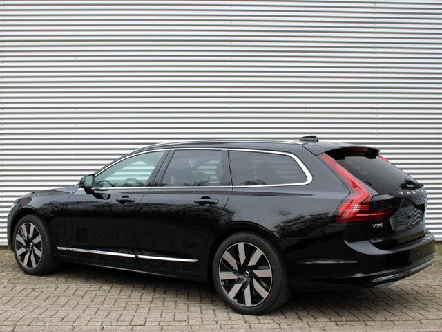 Volvo V90 T6 Recharge AWD Core Bright Automaat / 360* camera / Privacy glas / Adaptive cruise control / Leder interieur / Google Maps navi