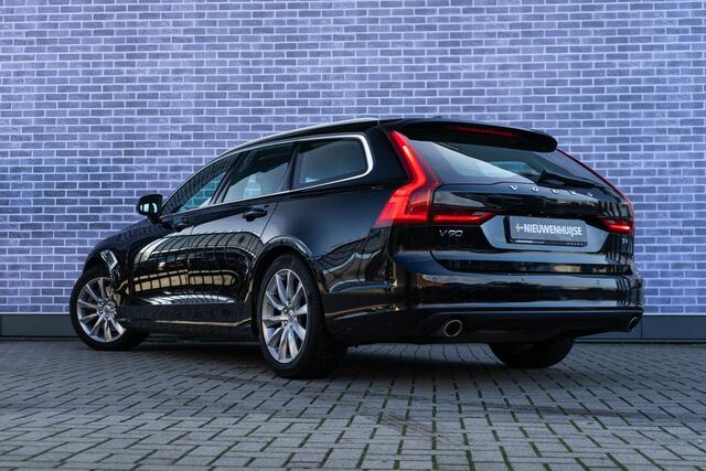 Volvo V90 T4 Geartronic Momentum | Adaptieve Cruise | Navi | Stoel-/Stuurverwarming | Lederen Bekleding | Elek. Achterklep | BLIS | Park Assist | Memory | LED | Standkachel