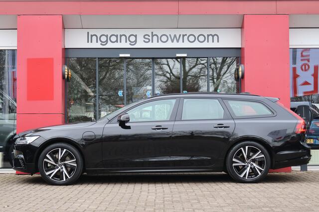 Volvo V90 2.0 T6 Plug-In Hybrid AWD Ultimate Bright | HUD | ACC | Panoramadak | Harman/Kardon | Leder | Camera | Origineel NL |