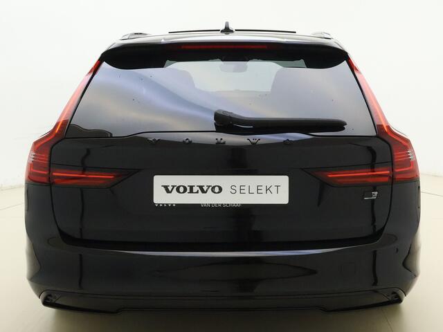 Volvo V90 T8 455pk AWD R-Design / Luchtvering / Bowers&Wilkins Audio / Gelaagd glas / 360 Camera / 20'' / Head-Up / Trekhaak / Black Pack / Full-LED / Lederen Dashboard /