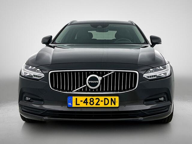 Volvo V90 2.0 B4 198PK Pro Edition automaat / Airco-ecc / Navi / Leder / Adap-cruise / Lmv / Xenon / Car-play / Apk 04-2027