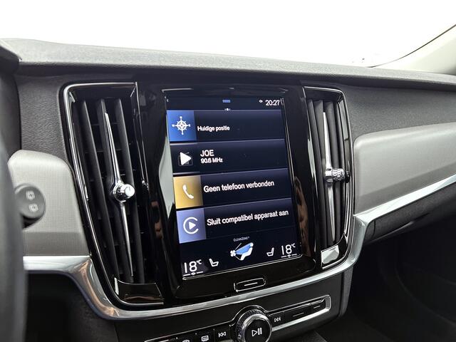 Volvo V90 2.0 B4 198PK Pro Edition automaat / Airco-ecc / Navi / Leder / Adap-cruise / Lmv / Xenon / Car-play / Apk 04-2027