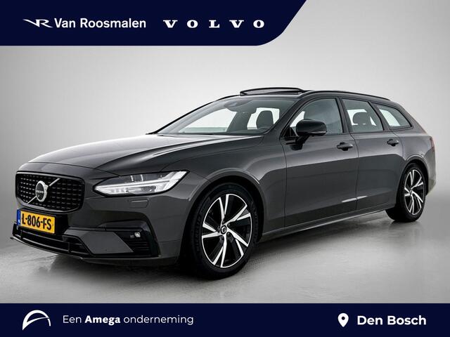 Volvo V90 2.0 B4 R-Design | Panorama dak | Keyless | Trekhaak | Rijklaar!