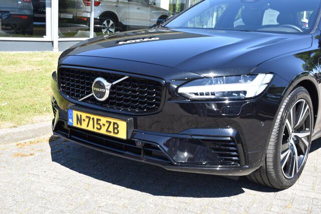 Volvo V90 T8 390PK AWD Inscription Exclusive | Trekhaak | Luchtvering | H&K | ACC | Panodak