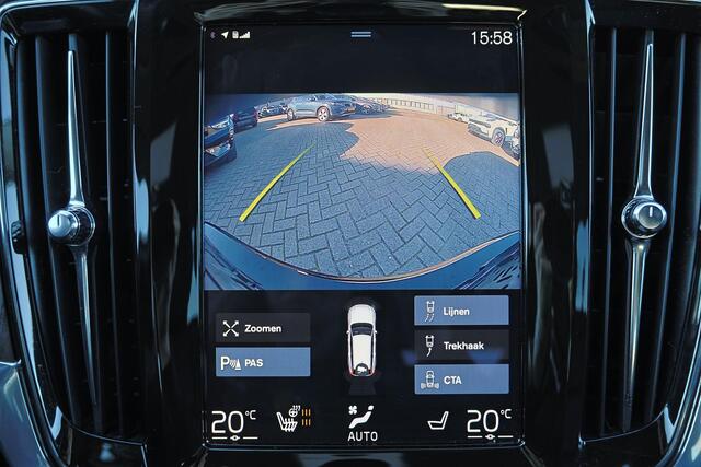 Volvo V90 T6 AWD Inscription - IntelliSafe Assist & Surround - Harman/Kardon audio - Adaptieve LED koplampen - Parkeercamera achter - Verwarmde voorstoelen, stuur & achterbank - Parkeersensoren voor & achter - Elektr. bedienb. voorstoelen met geheugen - Standkachel