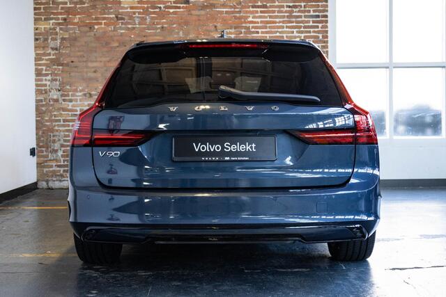 Volvo V90 2.0 T6 AWD R-Design | Parkeerverwarming | Panoramadak | Stoelverwarming | Parkeersensoren voor en achter | Parkeercamera | Harman Kardon Premium Audio | Stoelverwarming | Google Infotainment |