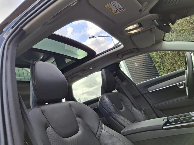 Volvo V90 2.0 T8 Plug-in hybrid AWD Ultra Dark | Bowers & Wilkins | Nappaleder met Massage & Stoelventilatie | Panoramadak | 360 Camera |