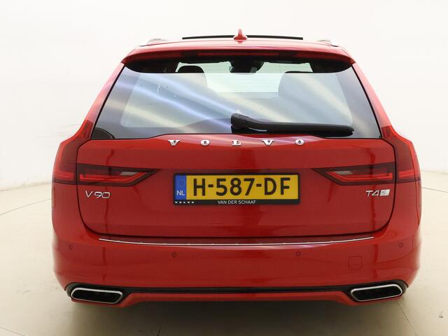 Volvo V90 T4 210pk Business Sport / 21'' / Head-Up / Adapt. Cruise / BLIS / Elektr. Stoelen / DAB / Panoramadak / Polestar / Lederen Dashboard / Flippers / Harman&Kardon Audio /