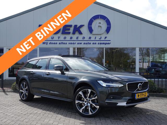 Volvo V90 Cross Country 2.0 B5 AWD Pro 250PK PANO | VOL LEER | TREKH. | 360° | HK-AUDIO