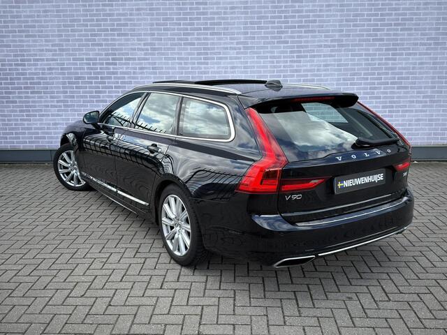Volvo V90 2.0 T4 Inscription | Stoelventilatie | Stoelmassage | Nappaleder | Trekhaak | Head-up Display | Panoramadak | Harman Kardon Audio | Koplampen Adaptief | Keyless Entry | Navigatie | Parkeerverwarming