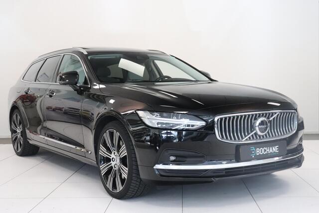 Volvo V90 B4 Ultimate Bright | Panoramadak | Nappa Leder | Harman Kardon | 360° Camera | Memory |