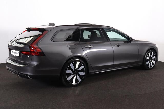 Volvo V90 T6 Recharge AWD Plus Dark - Panorama/schuifdak - IntelliSafe Assist & Surround - 360º Camera - Harman/Kardon audio - Adaptieve LED koplampen - Verwarmde voorstoelen, stuur & achterbank - Parkeersensoren voor & achter - Elektr. bedienb. voorstoelen met geh