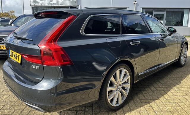 Volvo V90 2.0 T8 AWD Inscription | DEALERONDERHOUDEN | 1e Eigenaar | 20" | B&W Audio | PANO | Trekhaak | Massage | Stoelverkoeling |