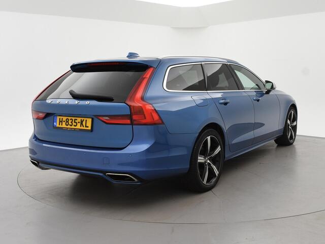 Volvo V90 2.0 T8 AWD 390 PK R-DESIGN + BOWERS & WILKINS | HEAD-UP | ELEK. TREKHAAK | INSCRIPTION BURSTING BLUE METALLIC
