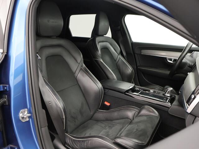 Volvo V90 2.0 T8 AWD 390 PK R-DESIGN + BOWERS & WILKINS | HEAD-UP | ELEK. TREKHAAK | INSCRIPTION BURSTING BLUE METALLIC
