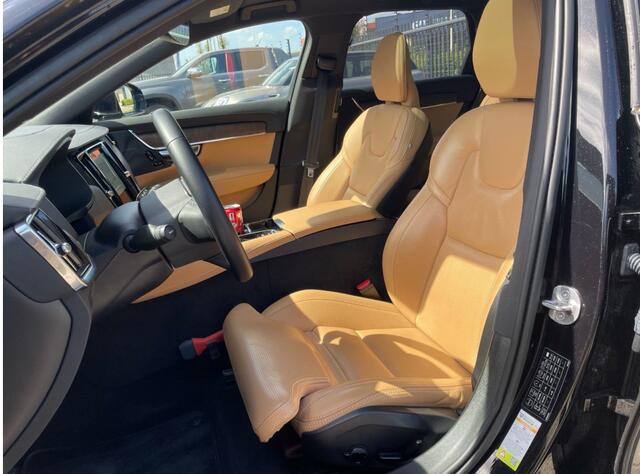 Volvo V90 2.0 T6 Plug-in hybrid AWD Ultimate Bright | PHEV | 360 Graden Camera | Stoelventilatie | Stoelverwarming | Nappaleder | Panoramadak | Cruise Control Adaptief | BLIS | Navigatie | Apple Carplay | Android Auto | Elektrische Achterklep | Elektrisch Verstelba