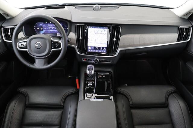 Volvo V90 T8 PLUG-IN HYBRID AWD ULTRA EXECUTIVE EDITION -PANO.DAK|BOWERS&WILKINS|LUCHTVERING|HEAD-UP DISP.|360°CAM|20"|GEVENT.LEDER+MASSAGE|TREKHAAK|ALL.SEASON