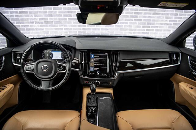 Volvo V90 2.0 T5 Momentum | Dealer onderhouden | Trekhaak | Power Seat | Memory | Stuurverwarming | Leder | Stoelverwarming V+A | Standkachel | LED koplampen | Parkeer Hulp | Volvo on Call |