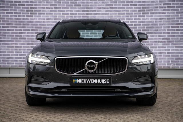 Volvo V90 2.0 T5 Momentum | Dealer onderhouden | Trekhaak | Power Seat | Memory | Stuurverwarming | Leder | Stoelverwarming V+A | Standkachel | LED koplampen | Parkeer Hulp | Volvo on Call |